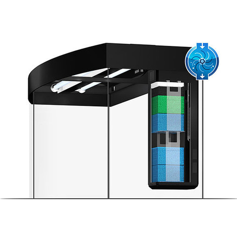 Juwel Komplett-Aquarium Vision 180 LED ohne Unterschrank