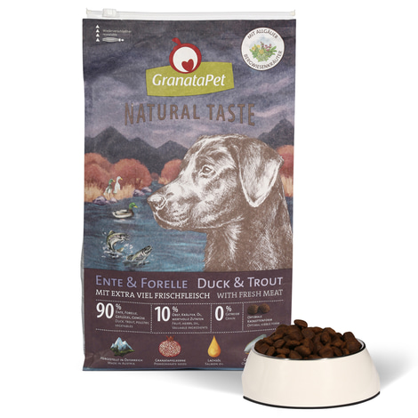 GranataPet Natural Taste Ente & Forelle