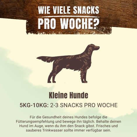 AdVENTuROS Wild Chew Hirsch für kleine Hunde