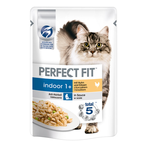 Perfect Fit Katzenfutter Indoor mit Huhn & Erbsen