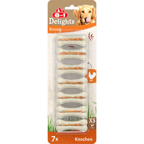 8in1 Delights Kauknochen Strong