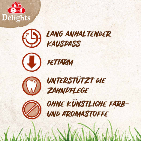 8in1 Delights Kauknochen Strong