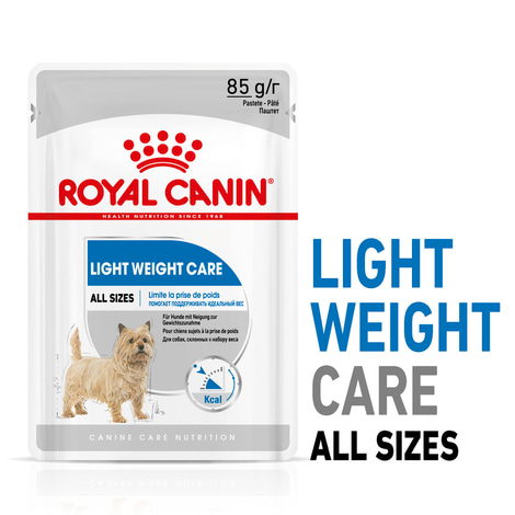 ROYAL CANIN LIGHT WEIGHT CARE Nassfutter für Hunde mit Neigung zu Übergewicht12x85g