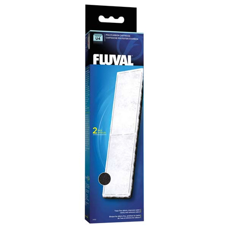 Fluval Poly-Aktivkohle-Filtereinsatz U-Serie