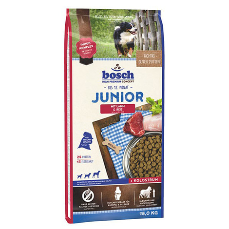 Bosch Hundefutter Junior Lamm & Reis