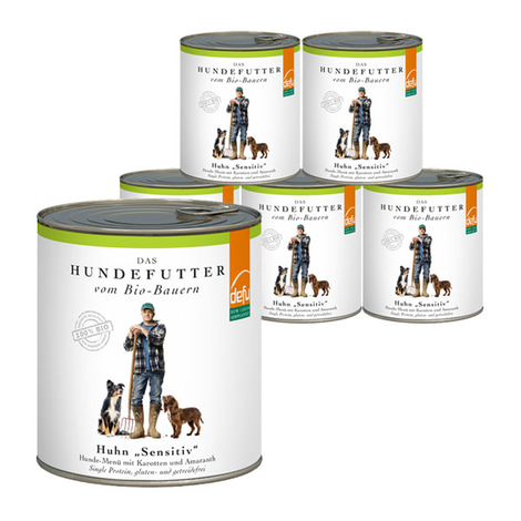 Defu Hundefutter Bio Huhn Gluten- & Getreidefrei