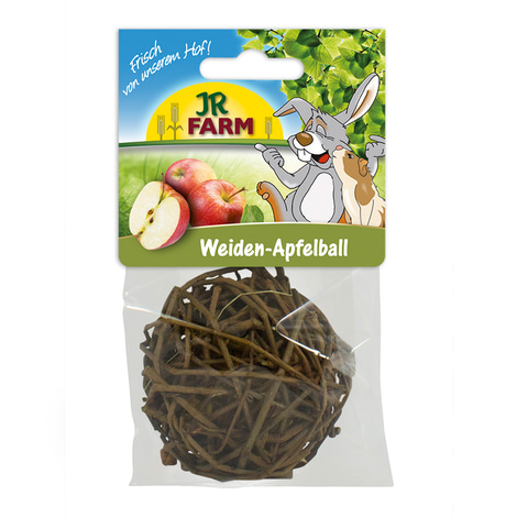 JR Farm Nagersnack Weiden-Apfelball 15g