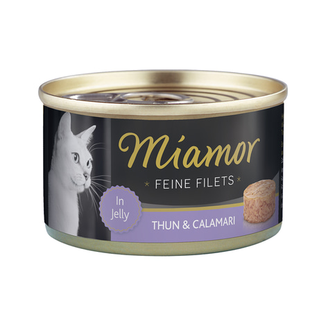 Miamor Katzenfutter Feine Filets in Jelly Thunfisch und Calamari