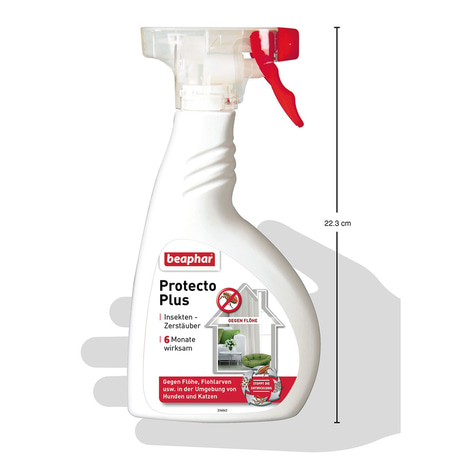 beaphar Protecto Plus Umgebungsspray 400ml