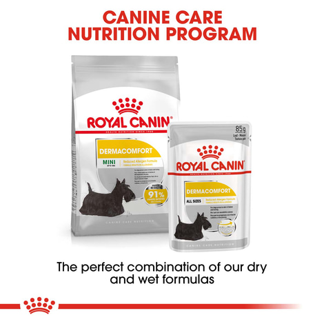 ROYAL CANIN DERMACOMFORT MINI Trockenfutter für kleine Hunde mit empfindlicher Haut