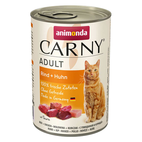 Animonda Katzenfutter Carny Adult Rind und Huhn