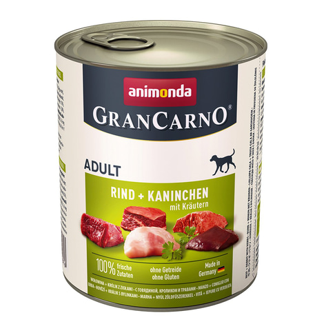 animonda GranCarno Rind und Kaninchen mit Kräutern