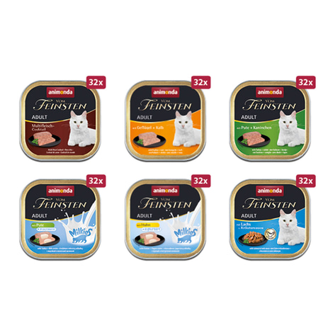 animonda vom Feinsten Adult Megapack 6x32x100g