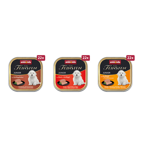 animonda vom Feinsten Junior Megapack 3x22x150g