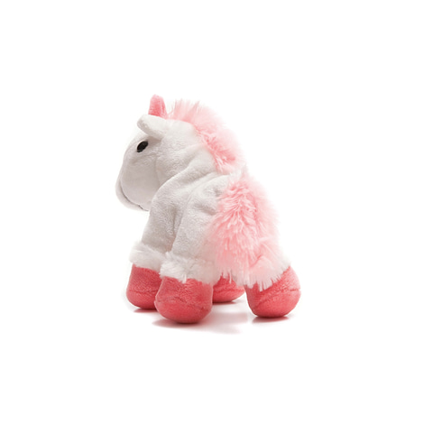 Aumüller Einhorn Katzenspielkissen aus Schmuseplüsch
