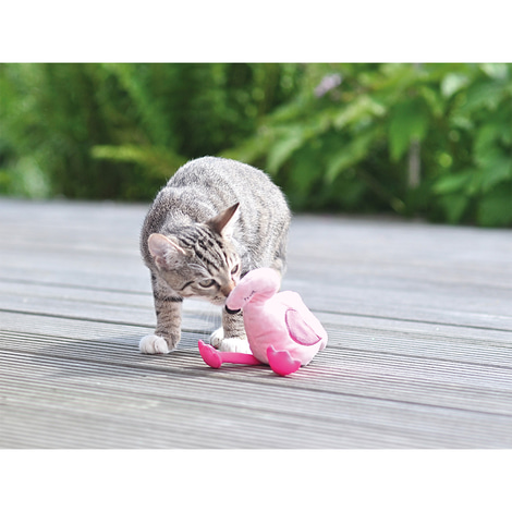 Aumüller Flamingo Pinky mit Baldrian und Dinkelspelz