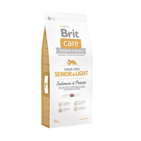 Brit Care Dog Grain-free Senior & Light Salmon & Potato