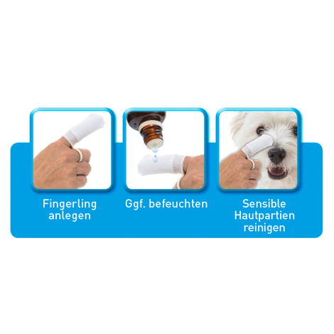 beaphar Augen- & Ohrenpflege Fingerling - 2 Stück