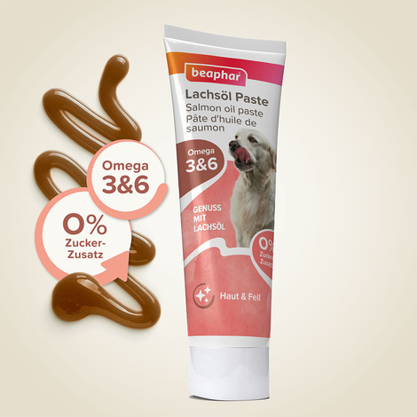 beaphar Lachsöl Paste Hund 100g