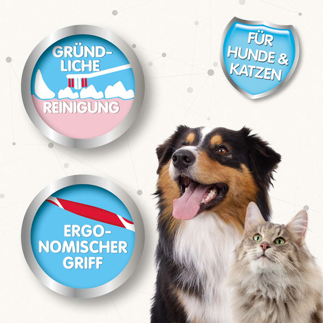 beaphar Zahnbürste für Hunde und Katzen