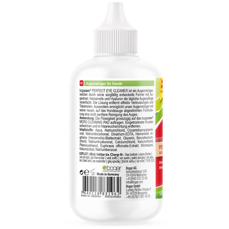 bogacare Perfect Eye Cleaner Hund 100 ml