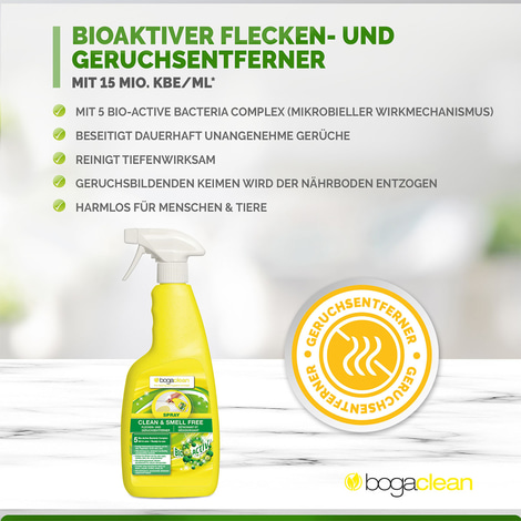 bogaclean Clean & Smell Free Spray 750 ml