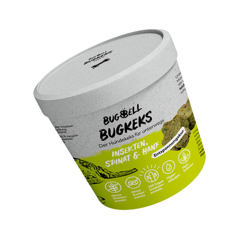BugKeks Adult grün Spinat & Hanf