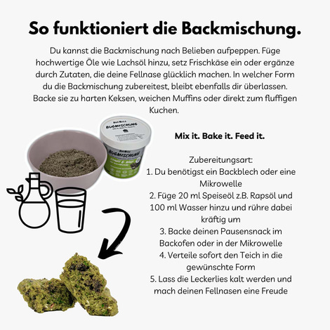 BugMischung Adult rot Cranberry & Käse