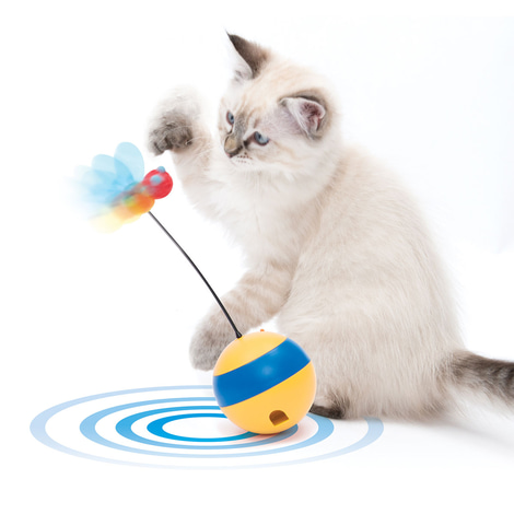 Catit Play Tumbler Bee Laser-Spielzeug