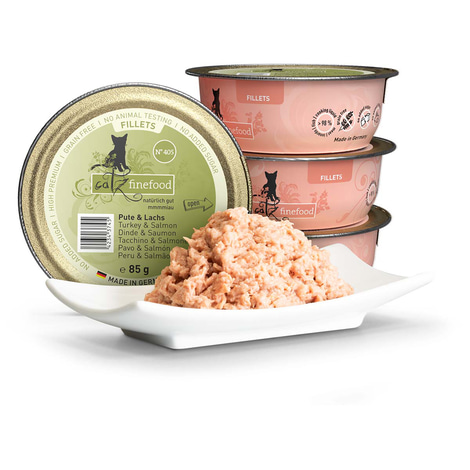 catz finefood Fillets N°405 Pute & Lachs in Jelly