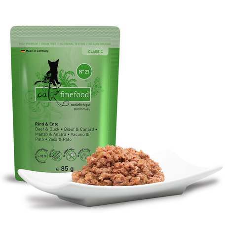 catz finefood Classic N° 23 - Rind & Ente