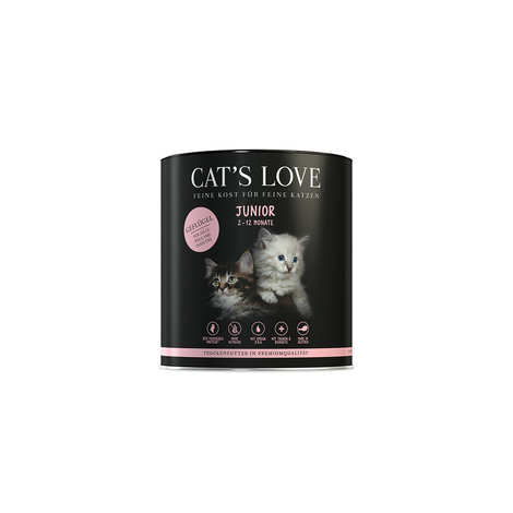 Cat's Love Trockenfutter Junior Geflügel 400g