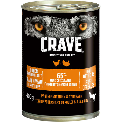 CRAVE Dose mit Huhn und Truthahn