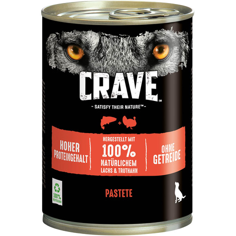 CRAVE Adult Pastete Multipack 6x400g