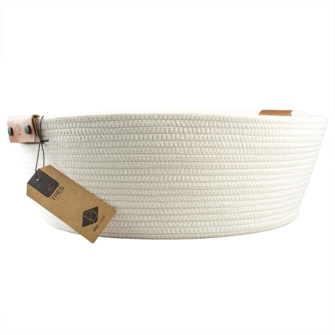 D&D HOME Korb TRES off-white