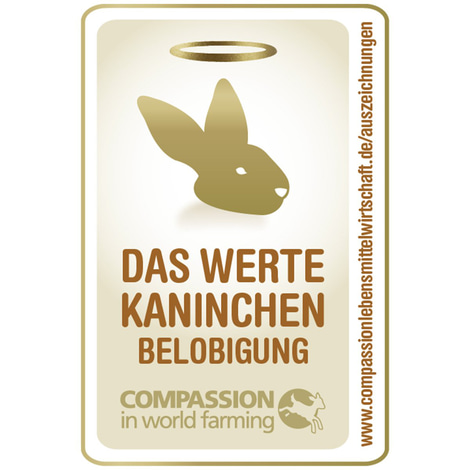 Dokas Kaninchenohren mit Fell getrocknet