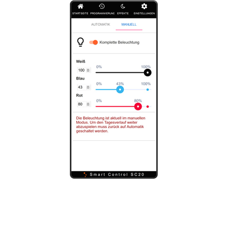 Daytime Smart Control SC20 für onex/matrix/pendix