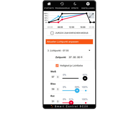 Daytime Smart Control SC20 für onex/matrix/pendix