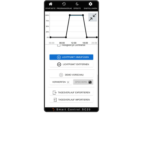 Daytime Smart Control SC20 für onex/matrix/pendix