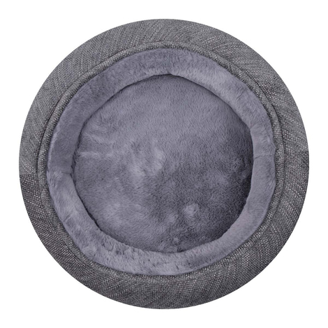 District 70 Hundebett Halo grau
