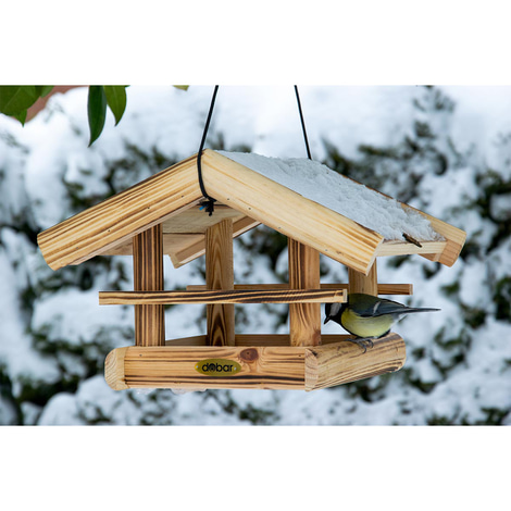 Dobar Vogelfutterhaus zum Aufhängen, geflammt