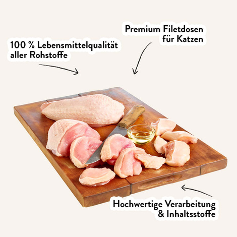 Dogs'n Tiger Genuss Nassfutter Hühnerfilet
