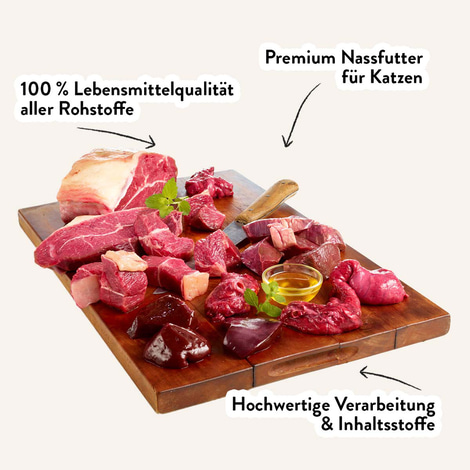 Dogs'n Tiger Schmaus Nassfutter Rind