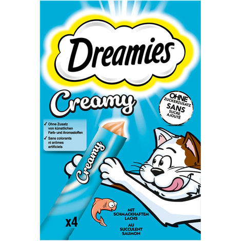DREAMIES Creamy mit Lachs Multipack