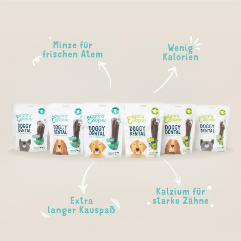 Edgard & Cooper Doggy Dental Apfel/Eukalyptus S