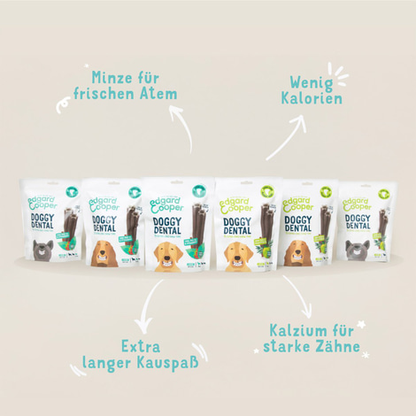 Edgard & Cooper Doggy Dental Apfel/Eukalyptus L