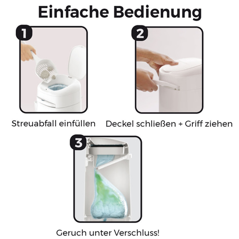 LitterLocker® Fashion Katzenstreu-Entsorgungseimer