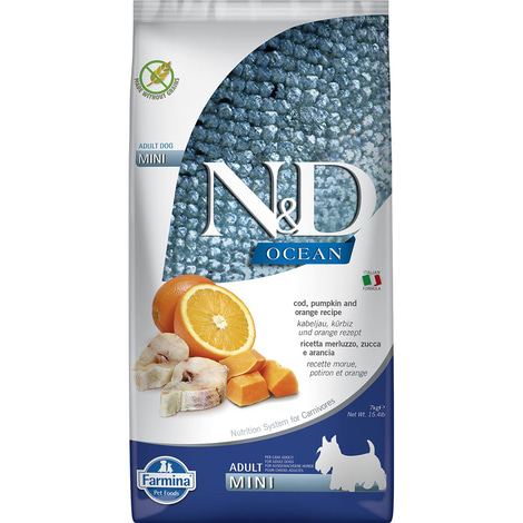 Farmina N&D Ocean Dog Kabeljau Adult Mini