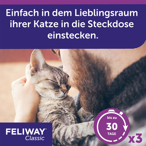 Feliway Classic 3x30 Tage Vorteilspack