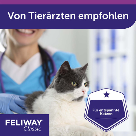 Feliway Classic Verdampfer 1 Monats-Nachfüllflakon 48ml